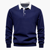 Hans | Freizeit-Poloshirt – Dunkelblau