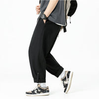 Masaru | Japanische Buqeume Hose – Schwarz