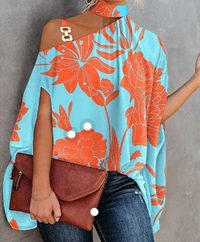 Candaces Spitze – Blau-Orange
