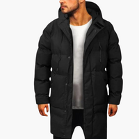 Julian | Parka-Jacke für Herren – Schwarz