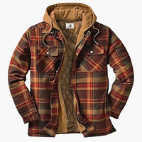 Micheal I Gesteppte Hemdjacke – Braun