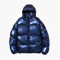 Timo | Daunen-Pufferjacke – Blau