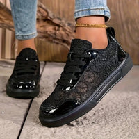 Sofie | Stylische Freizeit-Sneaker für Damen – Schwarz