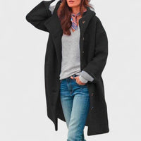 Malin - Elegante Wolljacke – Schwarz