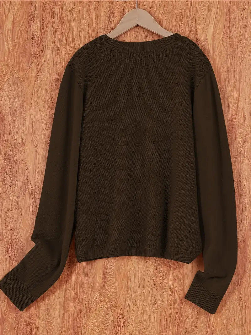 Poppy - Oversize Casual Strickjacke