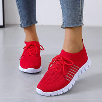 Julia - Ergonomische & Atmungsaktive Schuhe – Rot