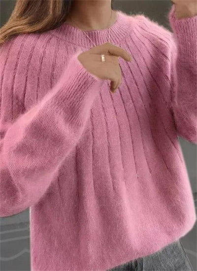 Vanessa - Farbiger Strickpullover