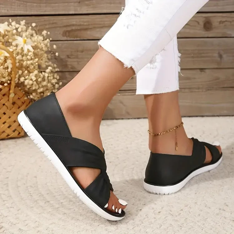 Bea™ | Orthopädische Sandalen mit stilvoller Schleife