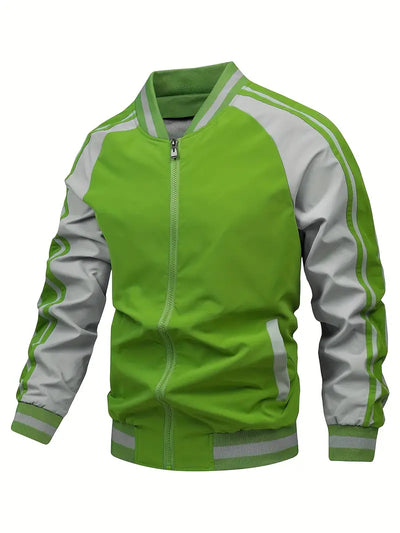Kurtka | Sportliche Jacke mit dynamischem Streifen