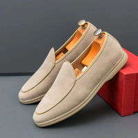Tobias | Klassische Santoro Lederschuhe Herrenmode – Beige