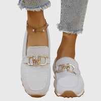 Elsie | Orthopädische Loafer-Sneaker – Weiß