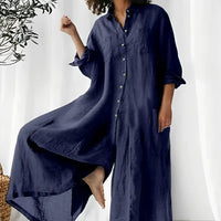 Rosanna | Eleganter Jumpsuit für Frauen – Blau