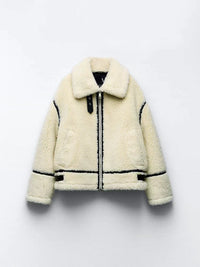 SOLANGE – Stilvolle Winterjacke für kalte Tage – Weiß