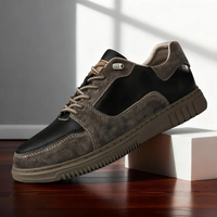 Julian | Zeitlose Wildleder Sneakers für Herren – Schwarz