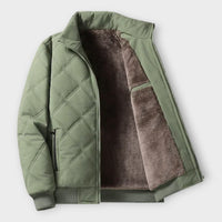 Marcus - Gefütterte & wetterfeste Winterjacke – Grün