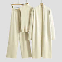 Herlene | Dreiteiliges Set in klassischer Ausführung – Beige