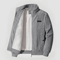 Robert™ – Herrenjacke mit warmem Futter – Grau