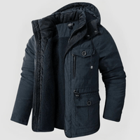 MARCO - SCHNEEJACKE MIT FLEECEFUTTER – Blau