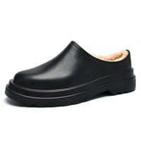 Winterschuhe für Damen und Herren – Perfekte Orthopädische Schuhe für kalte Tage – Schwarz