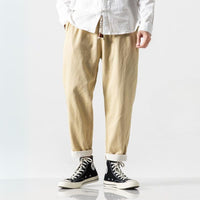 Asami | Bequeme Denimhose – Beige