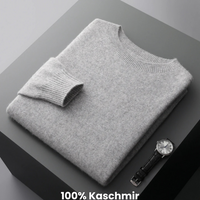 HEIMO - KASCHMIR PULLOVER – Hellgrau