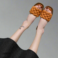 Ilonka | Elegante Sandalen mit veganem Soft-Finish – Orange
