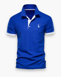 Herren Zeitloses Poloshirt | Elegantes Design – Blau