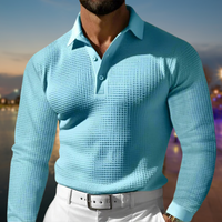 Brenson™ - Premium-Polo Pullover – Hellblau