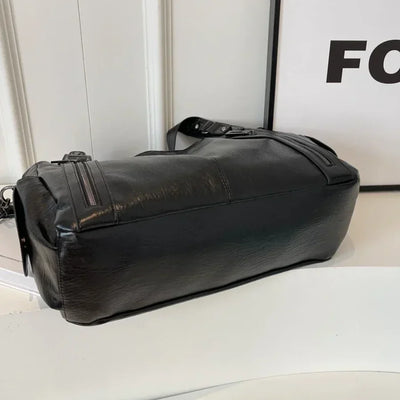 Aviana - Klassische Vintage-Lederhandtasche