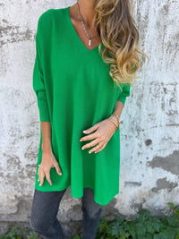 Anna™ | Eleganter Pullover – Grün