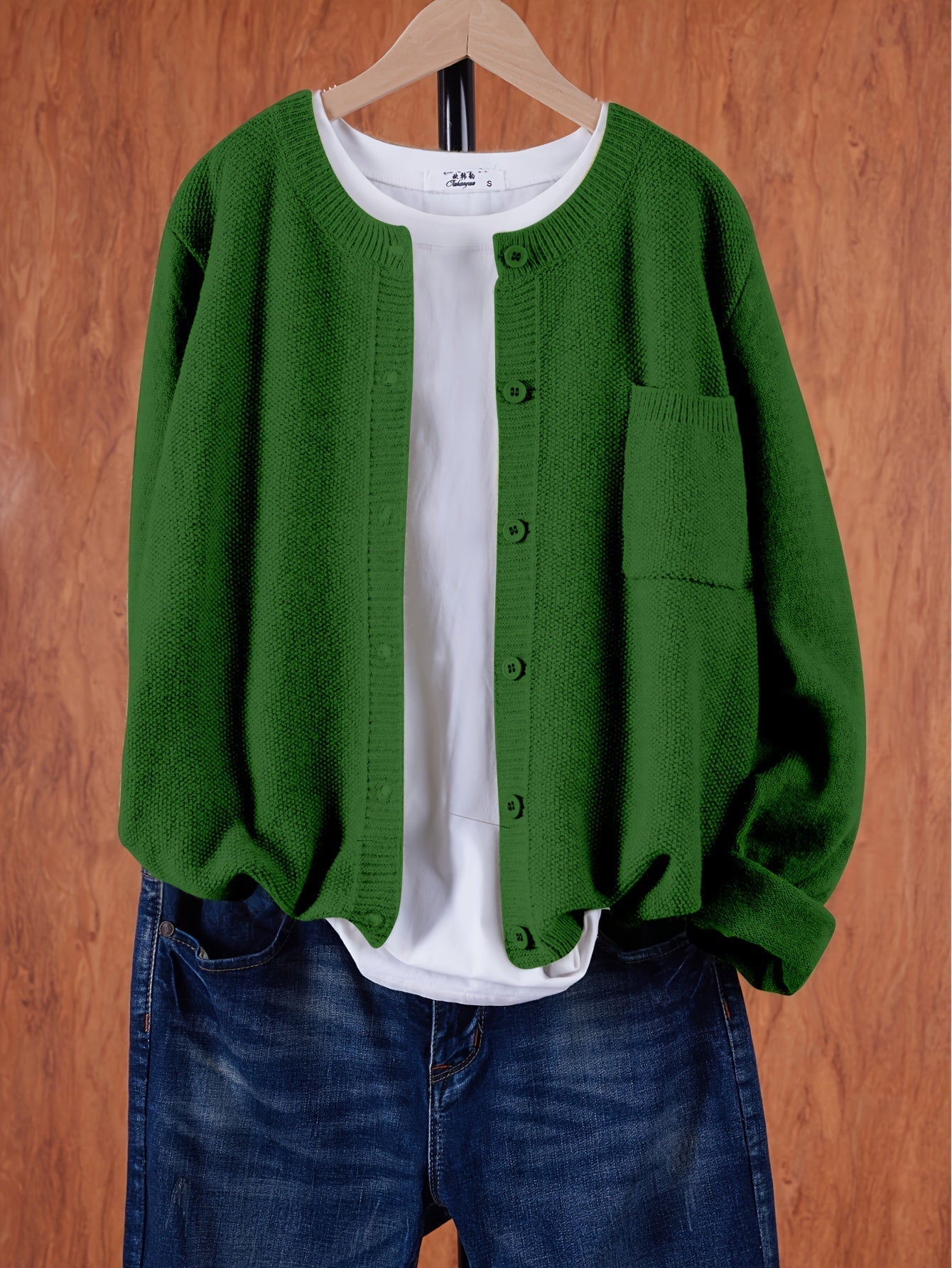 Poppy - Oversize Casual Strickjacke