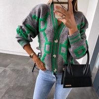 Zélie – Stylischer Oversize Cardigan – Grau