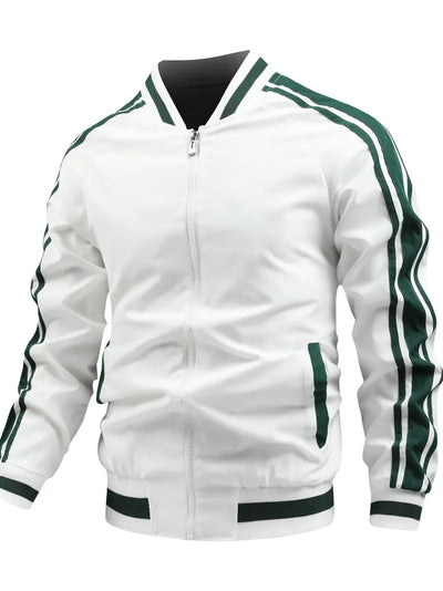 Kurtka | Sportliche Jacke mit dynamischem Streifen