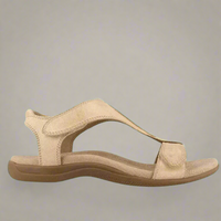 Thedruna | Orthopädische Sandalen für Sommerkomfort – Gebrochenes Weiß