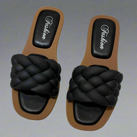Ilonka | Elegante Sandalen mit veganem Soft-Finish – Schwarz