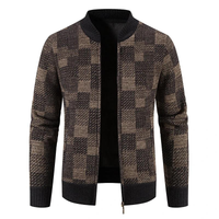 FYNN - Vintage Sweatjacke – Braun
