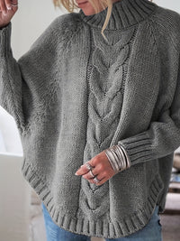 CLARA | MODISCHER STRICKSTIL – Grau