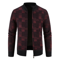 FYNN - Vintage Sweatjacke – Rot