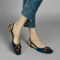 Felicita | Premium Sandalen für den Komfort – Dunkelblau