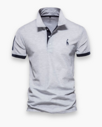 Herren Zeitloses Poloshirt | Elegantes Design – Grau
