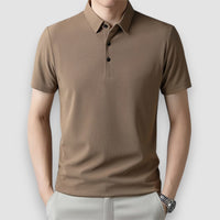 Luca | Short Sleeve Polo Shirt – Beige