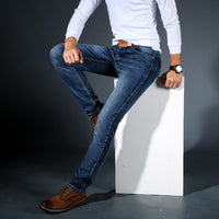 Owen™ | Premium Stretch-Jeans – Marine