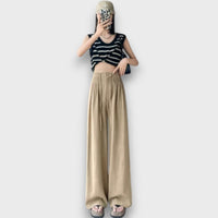 Arvena – Leichte Leinenhose – Khaki