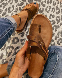 Runa |  Orthopädische Sandalen für Frauen – Braun