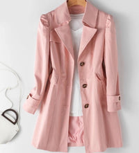 ARIANA | ELEGANTER UND LÄSSIGER WINDBREAKER – Rosa