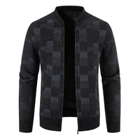 FYNN - Vintage Sweatjacke – Dunkelblau