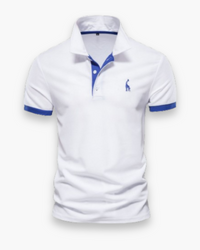 Herren Zeitloses Poloshirt | Elegantes Design – Weiß