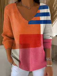Vivia | Leichter Sommerpullover – Mehrfarbig