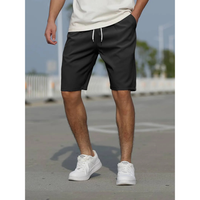Herren Lässig Kurze Hosen | Bequeme – Schwarz