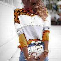 Raphaelle - Damenpullover mit auffälligem Muster – Gelb